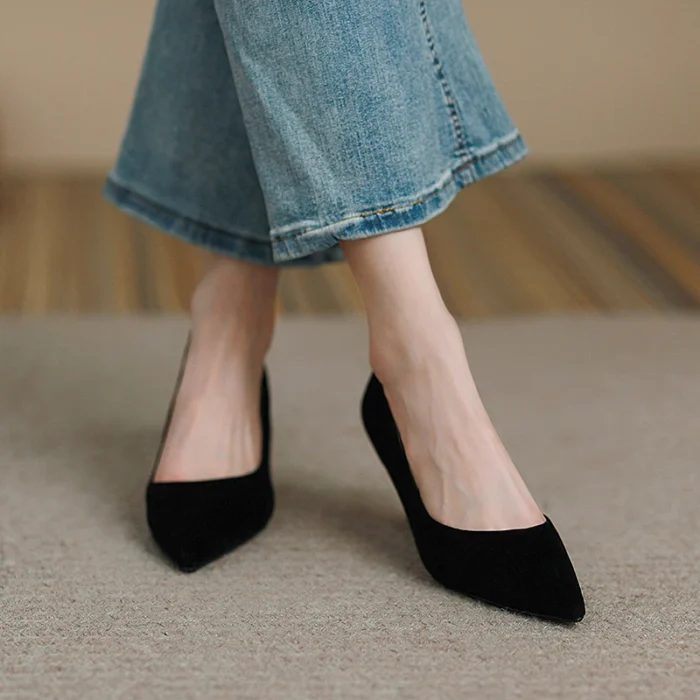 Women’s Pumps – Genuine Leather & High Heel - Image 3