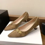 Elegant Chinese Style Women's High Heels Thin Heel Satin Low Cut Shoes for Cheongsam Matched Small Heel Single Shoes - Image 6