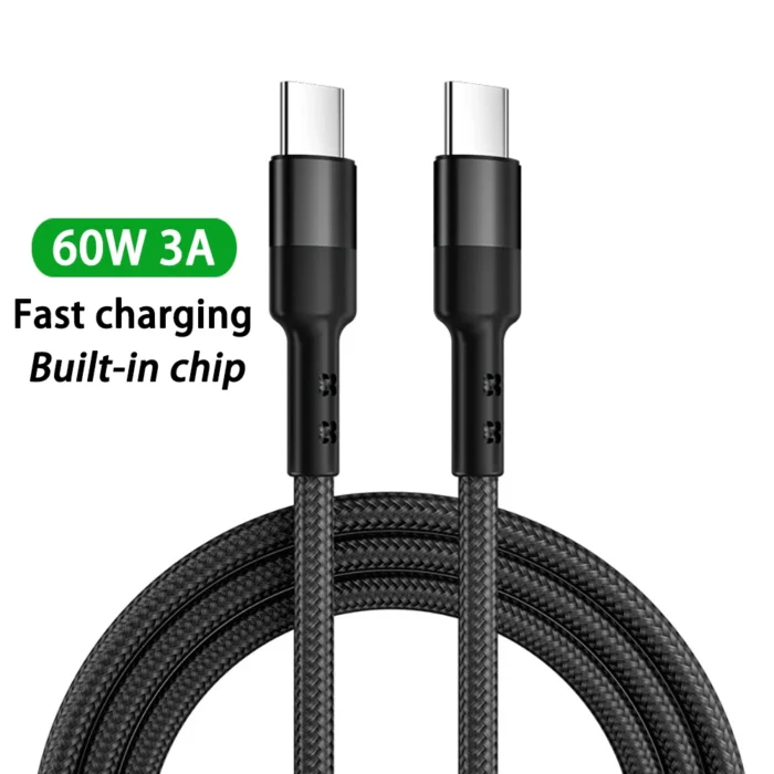 UGOURD PD240W Ultra Fast Charge Cable Type Usb C 100W type c Charger Cable for iphone 15 xiaomi MacBook Pro With E-Marker chip - Image 12