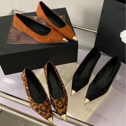 Leopard Print Stiletto Pumps