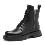 Men’s Leather Boots – Motorcycle & Winter Style - Image 6