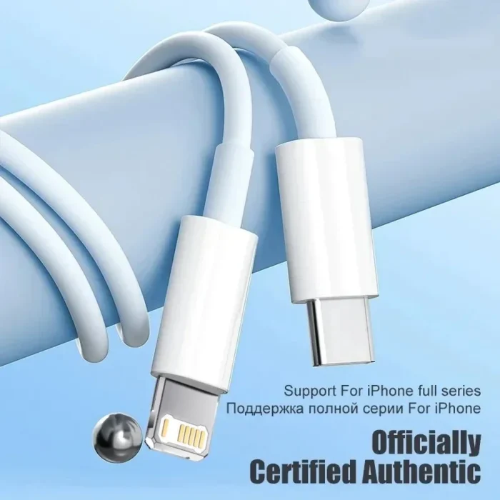 PD 35W USB Cable For iPhone 14 13 12 11 Pro Max 7 8 14 Plus XS XR Fast Charging USB C Cable Charger Date Wire Accessories - Image 2
