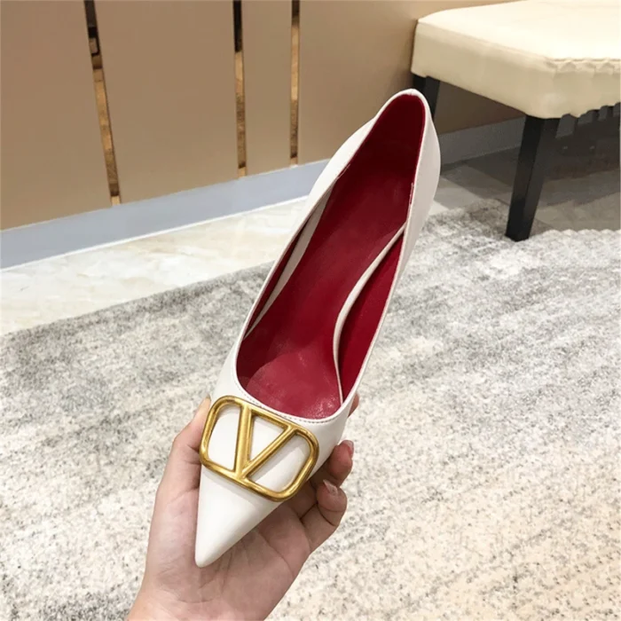 Women’s High Heels – Leather & Pointed Toe - Image 2