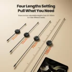 Toocki Retractable 100W USB C Cable For Tablet Laptop Fast Charger Cable For iPhone 15 Pro Max Type C For Samsung S23 Xiaomi  ﻿ - Image 7