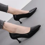 Women’s Work Heels – Soft Leather & Comfort Fit - Image 2