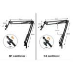 Live Stand Mobile Phone Professional Overhead Lighting Fixed Shooting Camera With Instructi Recording Video Selfie Stick - Image 3