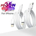 PD 35W USB Cable For iPhone 14 13 12 11 Pro Max 7 8 14 Plus XS XR Fast Charging USB C Cable Charger Date Wire Accessories