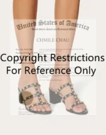 【Measure your feet length before order】Rivets Strappy Luxury Designer Women Elegant Slide Sandals Block High Heel Shoe 75-CHC-33 - Image 5