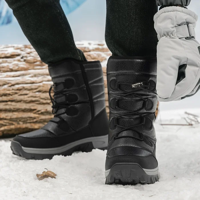 Men’s Winter Boots – Warm, Waterproof & Non-Slip - Image 2