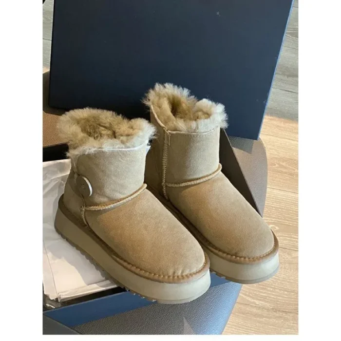 Women’s Winter Snow Boots – Warm, Fur Lined & Non-Slip - Image 5