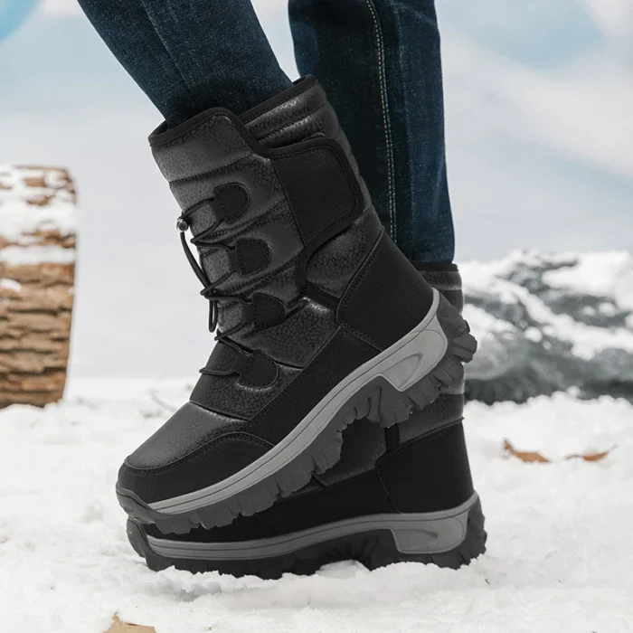 Men’s Winter Boots – Warm, Waterproof & Non-Slip - Image 1