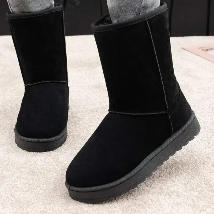 Women’s Mid-Calf Snow Boots – Warm Fleece & Non-Slip - Image 3