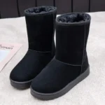 Women’s Mid-Calf Snow Boots – Warm Fleece & Non-Slip - Image 2