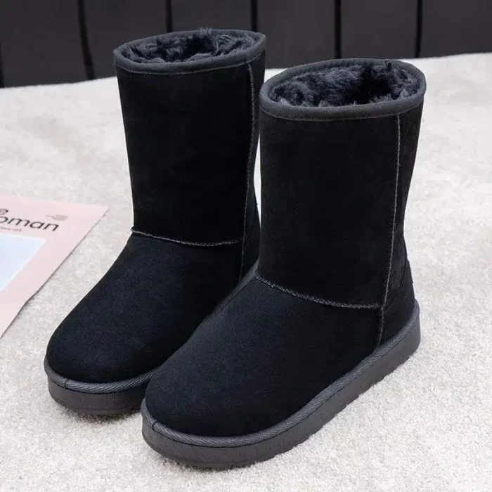 Women’s Mid-Calf Snow Boots – Warm Fleece & Non-Slip - Image 2