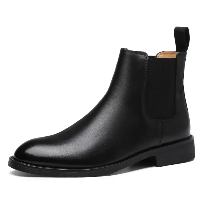 Men’s Chelsea Boots – Genuine Leather & Retro Style - Image 6
