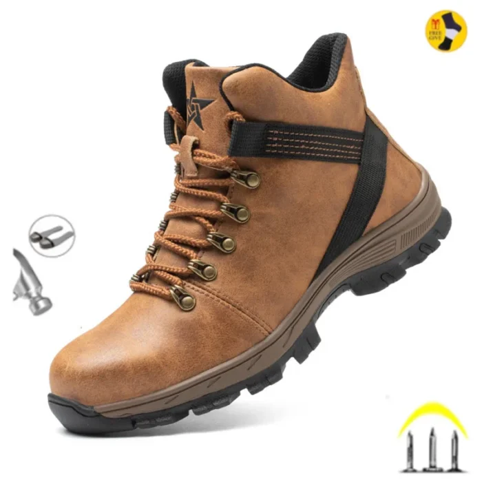 Men’s Safety Boots – Steel Toe & Waterproof - Image 1