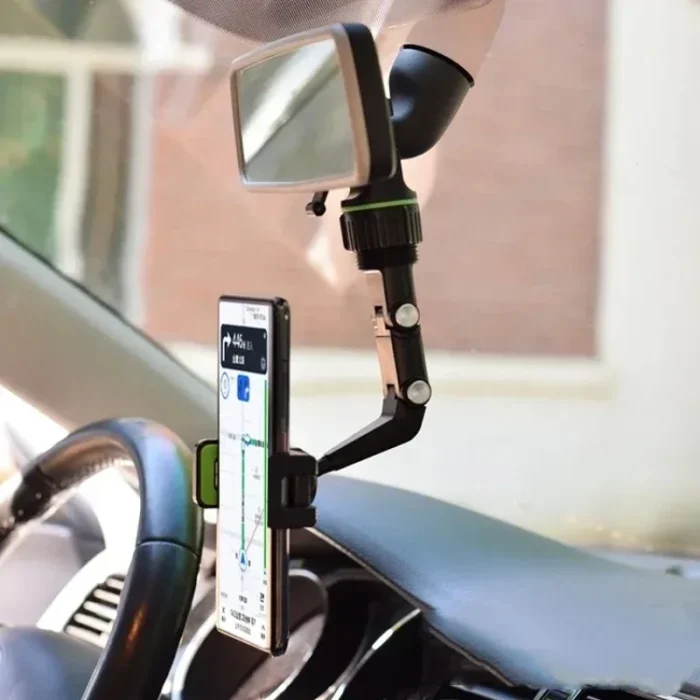 Multifunctional Car Bracket Rearview Mirror Rear Seat Video Shooting Car Navigation Recorder Fixing Clip Support Frame - Image 6