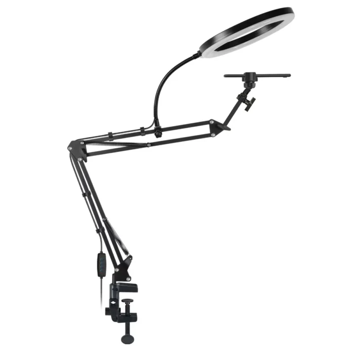 Live Stand Mobile Phone Professional Overhead Lighting Fixed Shooting Camera With Instructi Recording Video Selfie Stick - Image 2