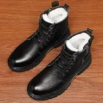 Men’s Winter Boots – Leather & Wool Lined - Image 3