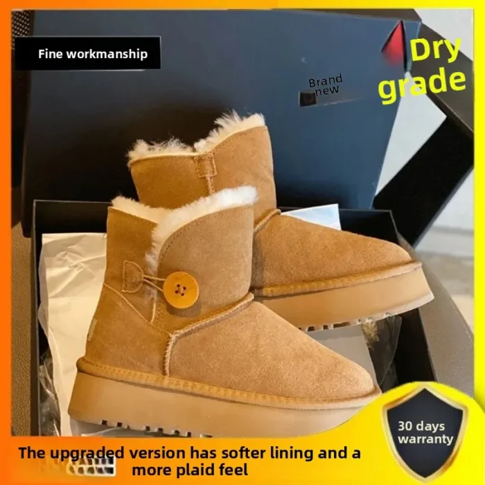 Women’s Winter Snow Boots – Warm, Fur Lined & Non-Slip - Image 8