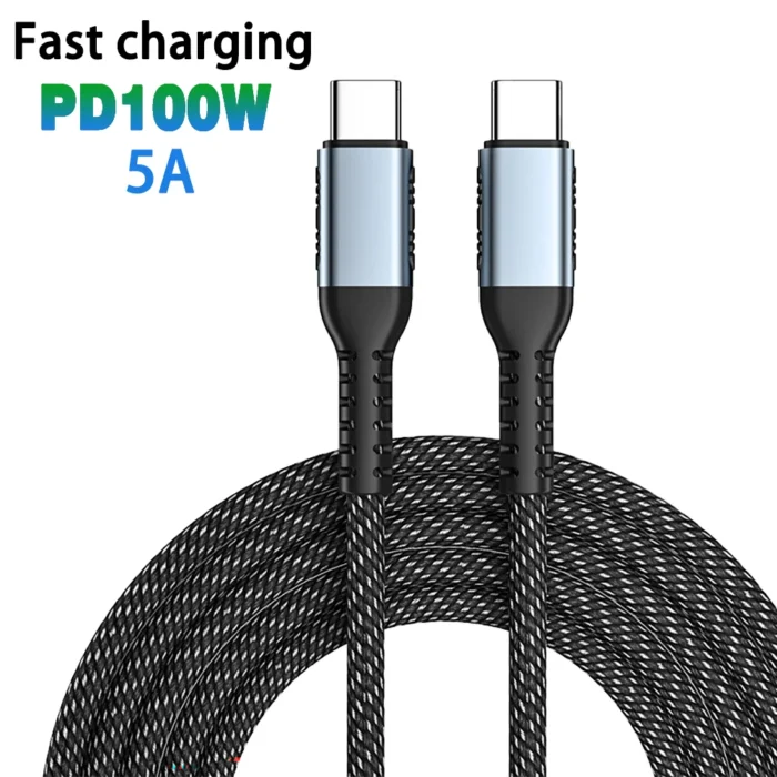 UGOURD PD240W Ultra Fast Charge Cable Type Usb C 100W type c Charger Cable for iphone 15 xiaomi MacBook Pro With E-Marker chip - Image 11