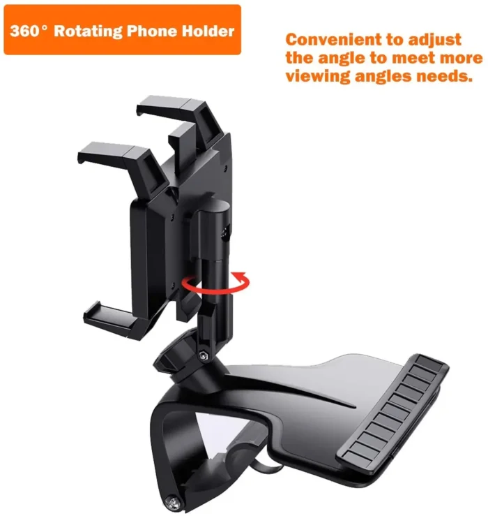 1200° Rotating Phone Car Holder Flexible Dashboard Car Phone Stand for IPhone 15 Mobile Phone Grip Auto Telefoon Soporte Coche - Image 4