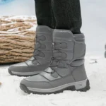 Men’s Winter Boots – Warm, Waterproof & Non-Slip - Image 3