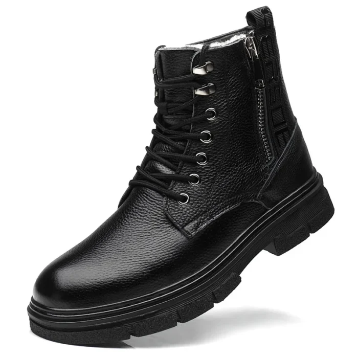 Men’s Winter Boots – Leather & Wool Lined - Image 5