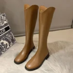 Women’s Western Boots – Denim & Slim Fit Style - Image 2