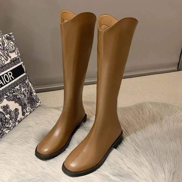 Women’s Western Boots – Denim & Slim Fit Style - Image 2