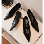 Women’s Pumps – Pointed Toe & Low Heel - Image 5