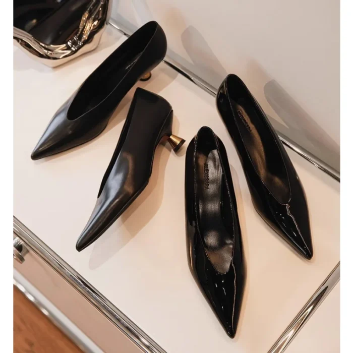 Women’s Pumps – Pointed Toe & Low Heel - Image 5
