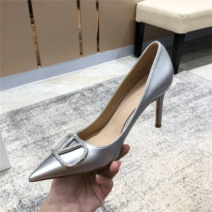 Women’s High Heels – Leather & Pointed Toe - Image 5