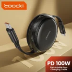 Toocki Retractable 100W USB C Cable For Tablet Laptop Fast Charger Cable For iPhone 15 Pro Max Type C For Samsung S23 Xiaomi  ﻿ - Image 2