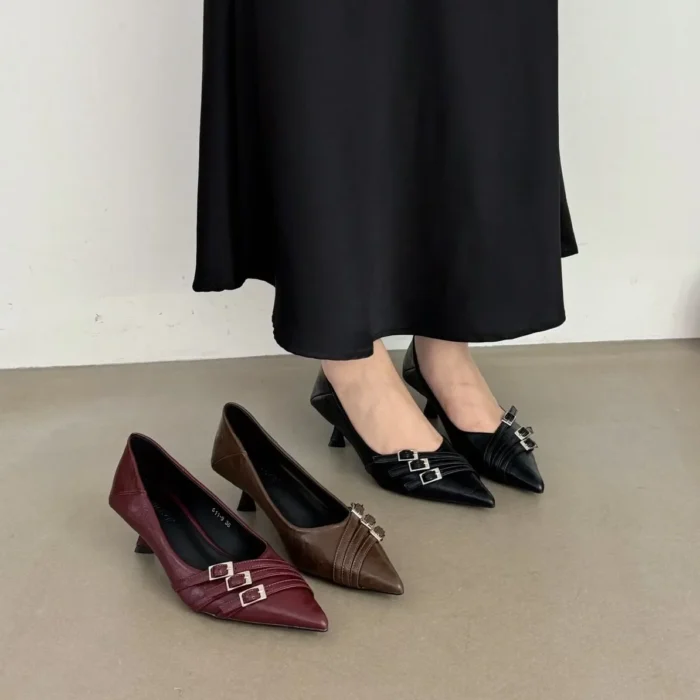 Women’s Heels – French Design & Mid Heel - Image 1