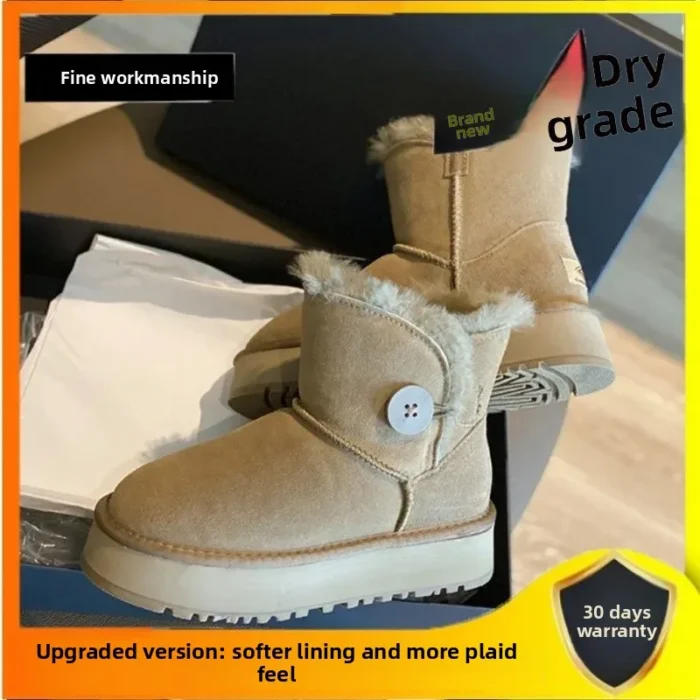 Women’s Winter Snow Boots – Warm, Fur Lined & Non-Slip - Image 10