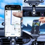 Gravity Car Phone Holder Air Vent Mount Cell Phone Holder in Car Mobile Support For iPhone 13 12 Xiaomi Universal for 4.7-7 inch - Image 3