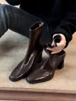 Women’s Ankle Boots – Elegant Leather & Heel - Image 6