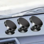 Magnetic Phone Holder for Car, Magnetic Car Mount for Cell Phone, 360° Rotation Universal Car Holder Fits All Smartphones - Image 3