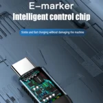 UGOURD PD240W Ultra Fast Charge Cable Type Usb C 100W type c Charger Cable for iphone 15 xiaomi MacBook Pro With E-Marker chip - Image 2