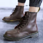 Men’s Leather Boots – High Top & Winter Ready