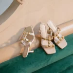 Slides Open Toe Shoes Heeled Women's Slippers and Ladies Sandals Non Slip On Promotion Original Elegant Fashionable Stylish - Image 2