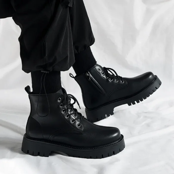 Men’s Leather Boots – Waterproof & Non-Slip - Image 4