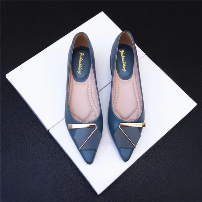 Popular Ladies Footwear Comfortable Women's Flat Shoes Korean Style Stylish Vacation E Luxury Brand Summer 2025 Lastest a Spring - Image 6