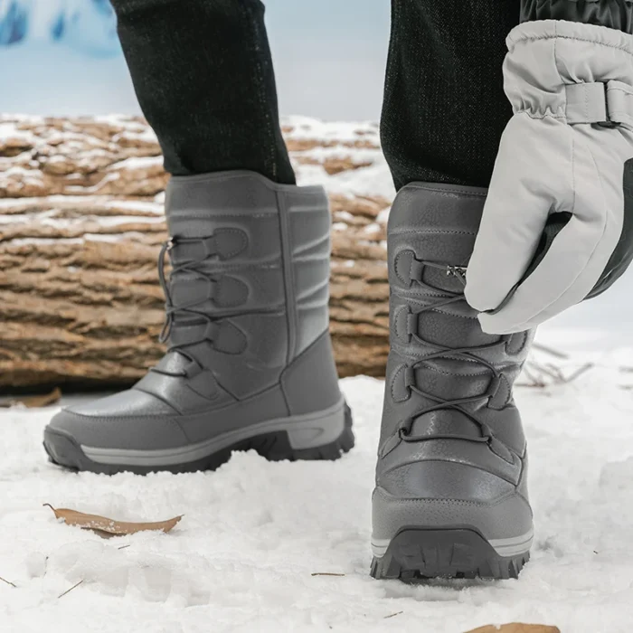 Men’s Winter Boots – Warm, Waterproof & Non-Slip - Image 4
