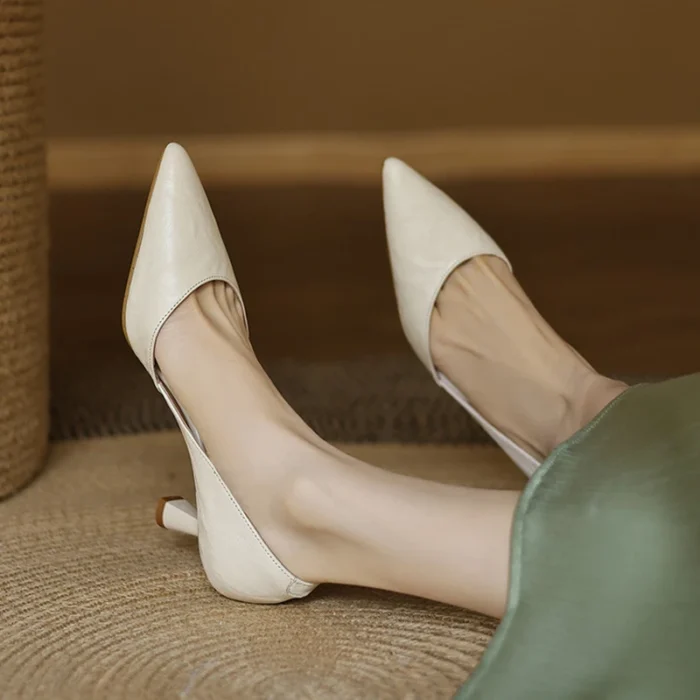 Women’s Pumps – Genuine Leather & Stiletto Heel - Image 3