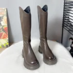 Women’s Long Boots – Fleece Lined & Platform Style - Image 7