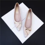 Popular Ladies Footwear Comfortable Women's Flat Shoes Korean Style Stylish Vacation E Luxury Brand Summer 2025 Lastest a Spring - Image 2