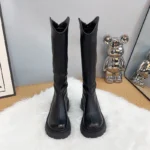 Women’s Long Boots – Fleece Lined & Platform Style