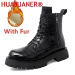 Men’s Winter Boots – Leather & Non-Slip Design - Image 2